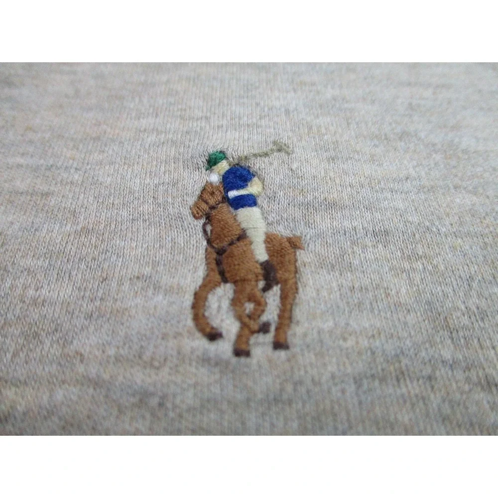 Polo Ralph Lauren Shirt Mens XL Classic Fit Beige Long Sleeve Pony Logo‎ Casual